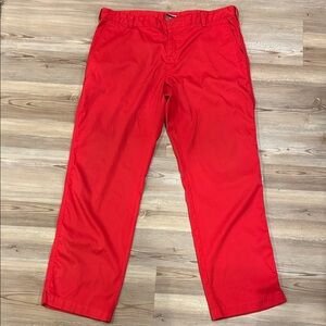 Men's Nike Red Golf Pants